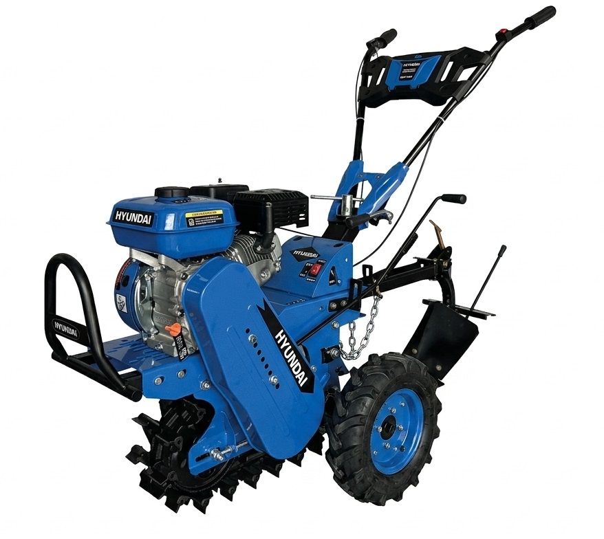 Motocultor de oruga Hyundai profesional 7Hp gasolina 3 velocidades incluye accesorios – RAM741PLUS